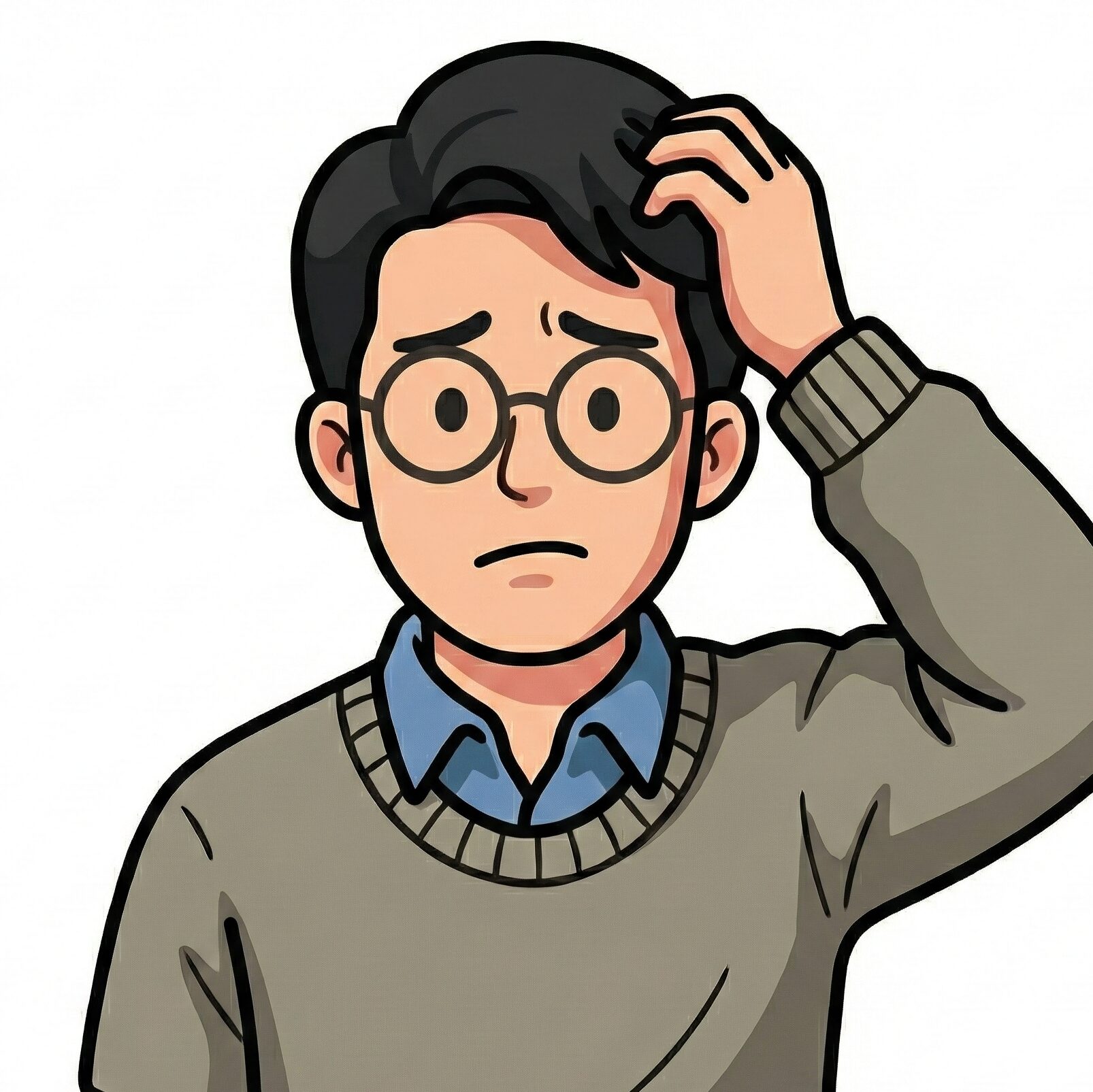 心配性のパパさん