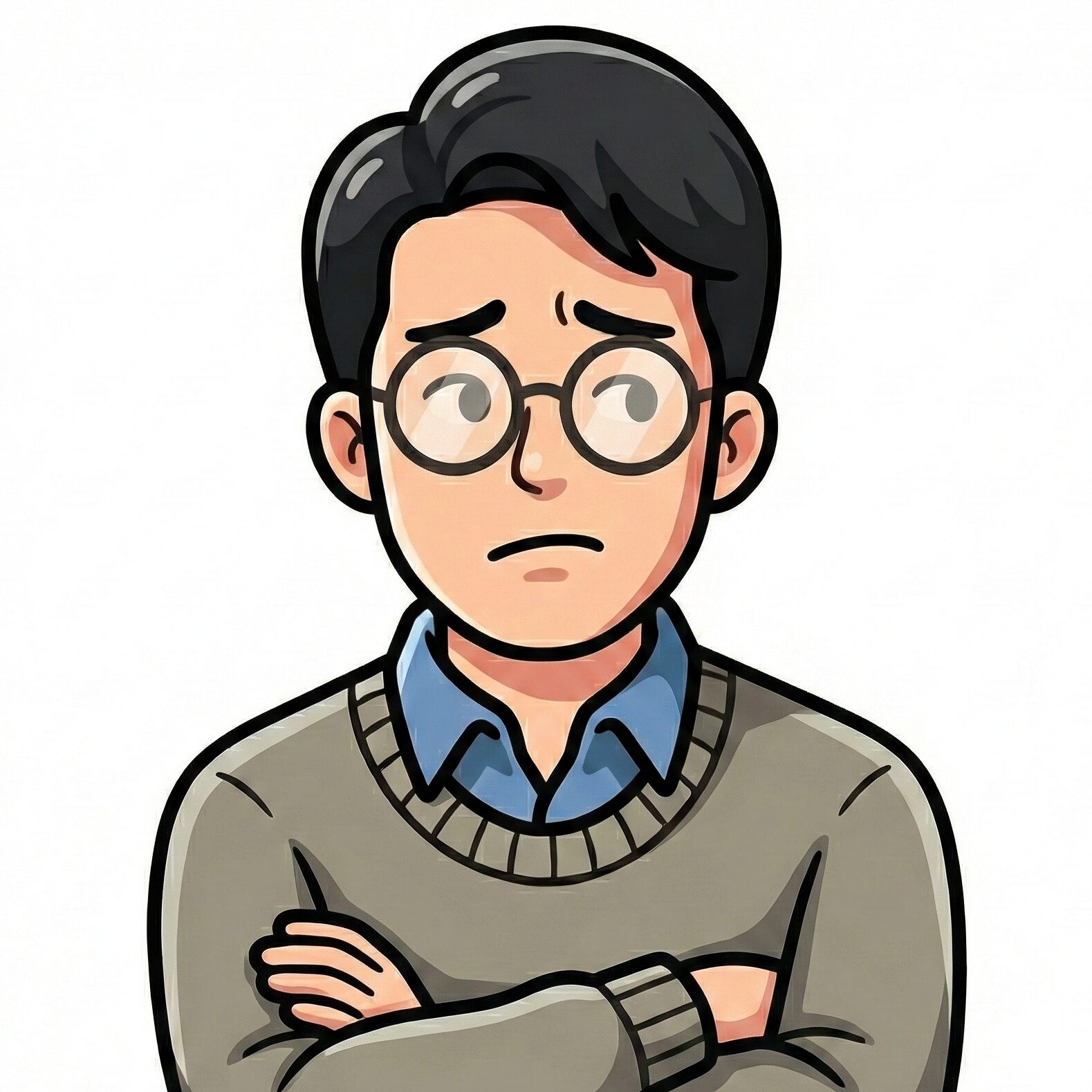 心配性のパパさん